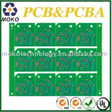 Tablero blanco rápido del Pcb de la impresión de pantalla de seda